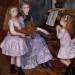 The Daughters of Catulle Mendes at the piano